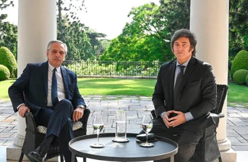 Conmenzó la transición: Javier Milei se reunió con Alberto Fernández en la Quinta de Olivos