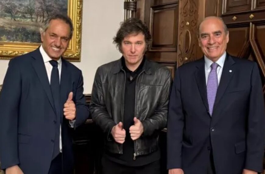 Daniel Scioli es el nuevo secretario de Turismo, Ambiente y Deportes