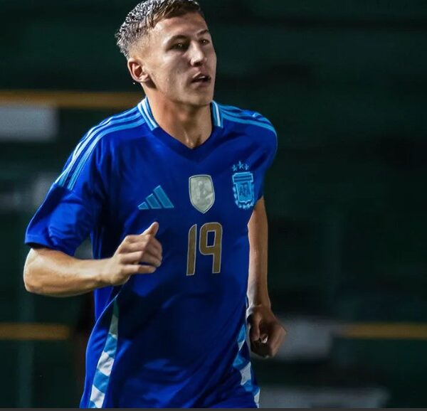 -VIDEO- Santino Andino marcó un golazo en el triunfo de la Selección argentina Sub 20 sobre Bolivia