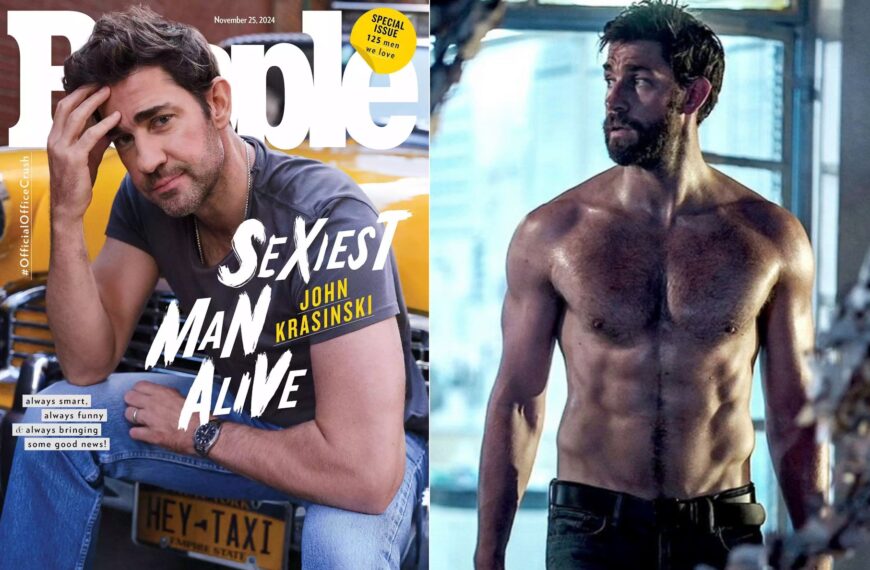 La revista People nombró a John Krasinski (45) como “hombre más sexy del mundo”