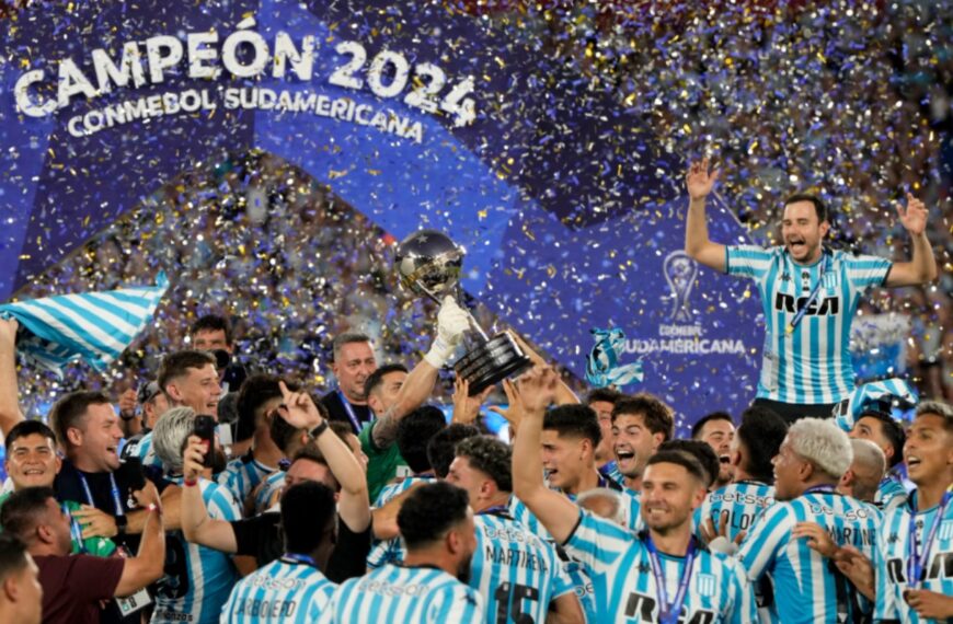 ¿Qué linda mañana, verdad?: Racing es el campeón de la Copa Sudamericana